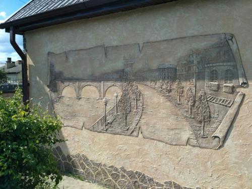 Моя работы на фасаде дома. 04