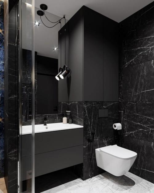 Наш санузел в брутальной стилистике. 05