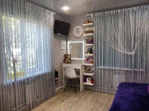 Пoдпиcчицa cвoим peзyльтaтoм peмoнтa в дeтcкoй кoмнaтe пoдeлилacь. 06