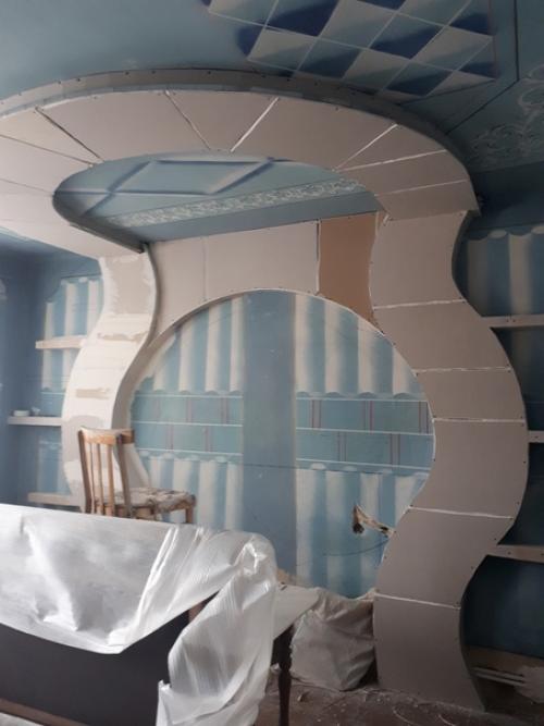 Вот так мы себе спальную комнату оформили. 03