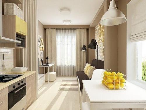 Дизайн - проект квартиры - студии.