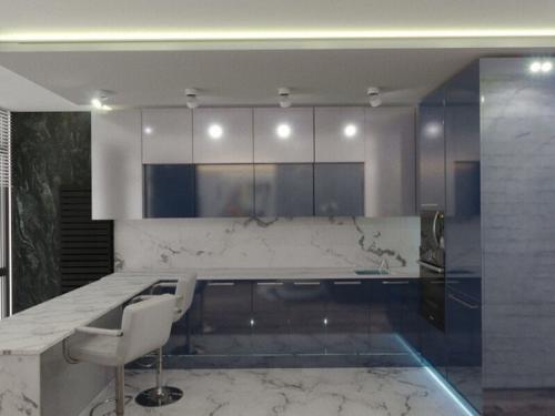 Дизайн моей квартиры студии, которая некогда была двухкомнатной квартирой. 01