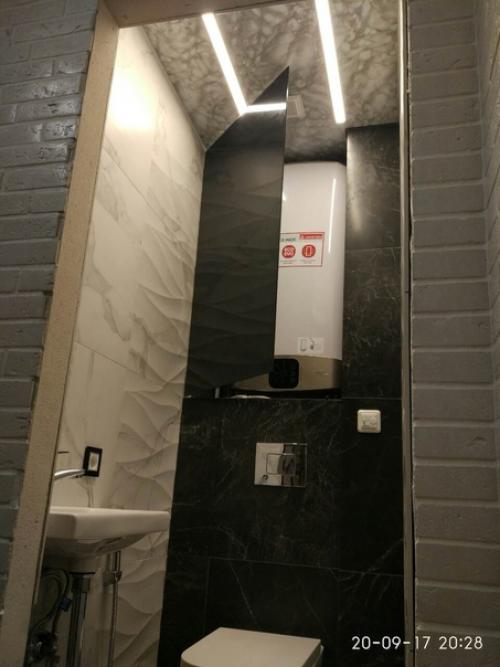 Откопал тут старенькие фотографии процесса ремонта нашего санузла, вот хочу продемонстрировать, вдруг кому то помогут при ремонте. 05