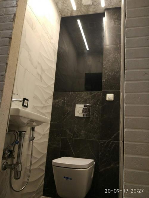 Откопал тут старенькие фотографии процесса ремонта нашего санузла, вот хочу продемонстрировать, вдруг кому то помогут при ремонте. 06