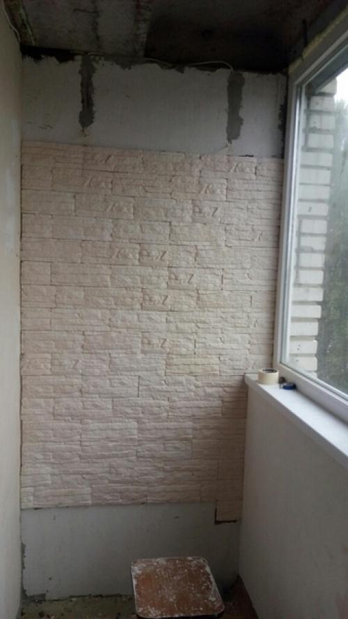 Преобразили наш балкон. 02