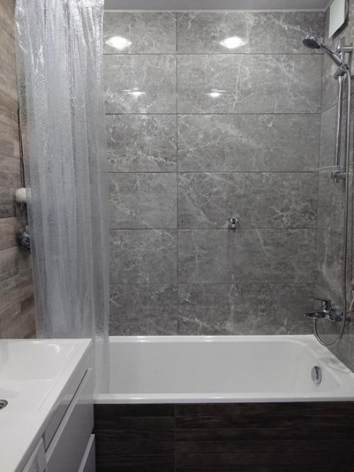 Свежий ремонт санузла в нашей новой кв. 04