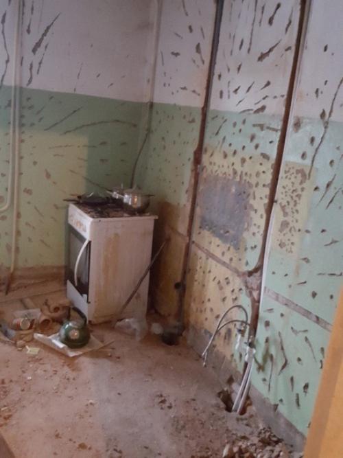 Наша кухня до и после, мы очень постарались, чтобы довести её до того идеала, какого мы хотели.