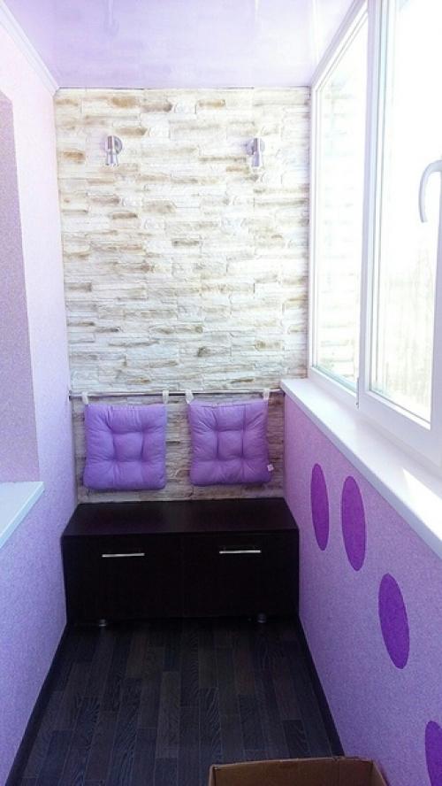 Преобразили наш балкон. 04