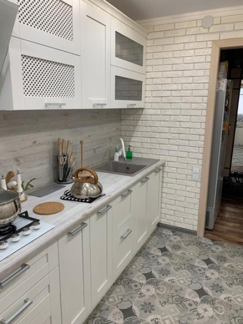 Наша кухня до и после, мы очень постарались, чтобы довести её до того идеала, какого мы хотели. 05