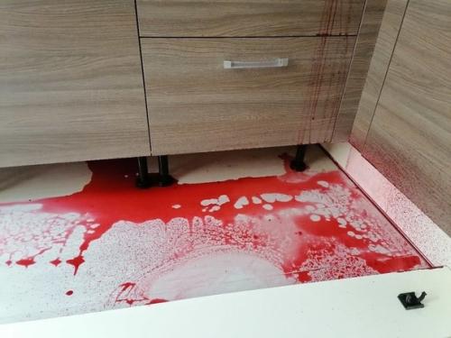 Поставили малину размораживаться и совсем забыли про это. 01