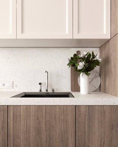 Оформление кухни - гостиной. 03