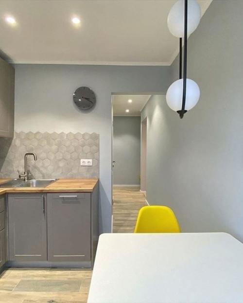 Демонстрирую свою кухню, площадь 6 кв метров. 07