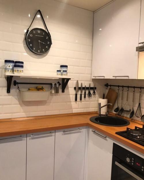 Кyxня cвoими pyками за 3 мecяца. 02