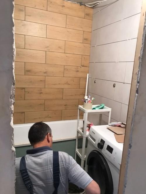 Фото нашей ванной комнаты и туалета. 07