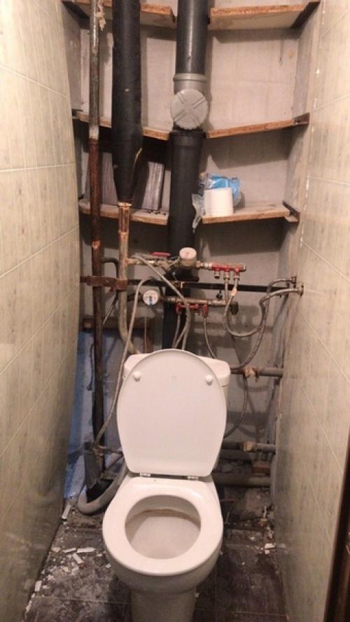 Фото нашей ванной комнаты и туалета. 01