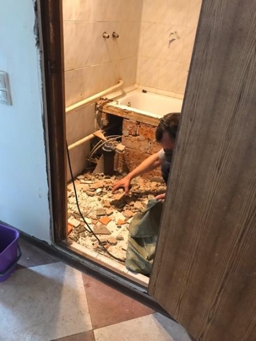 Фото нашей ванной комнаты и туалета. 05