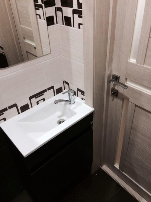 Сделали полный ремонт санузла. 08