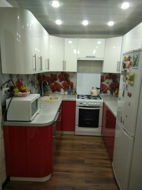 Сделали ремонт на кухне у себя в доме. 05