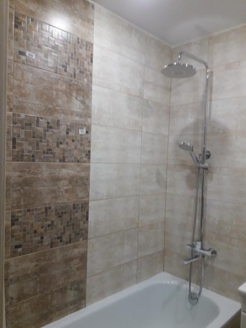 Сделали ремонт своими руками вместе с мужем.