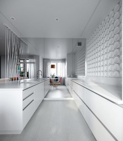 Дизайн - проект квартиры для семьи с ребенком. 03