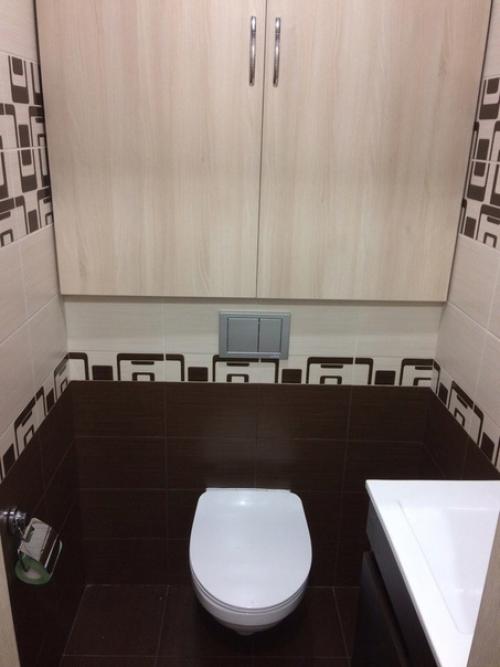 Сделали полный ремонт санузла. 02