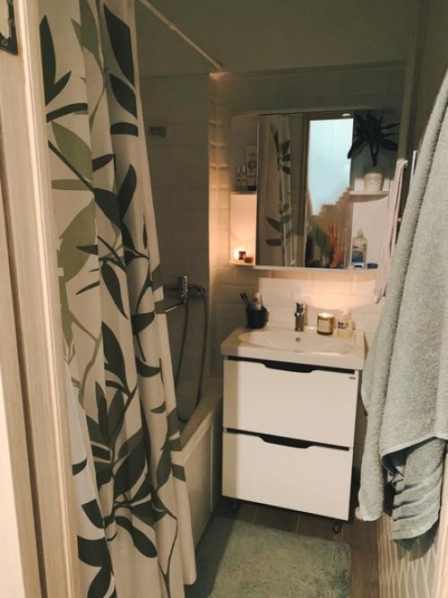 Сделали ремонт в ванной. 05