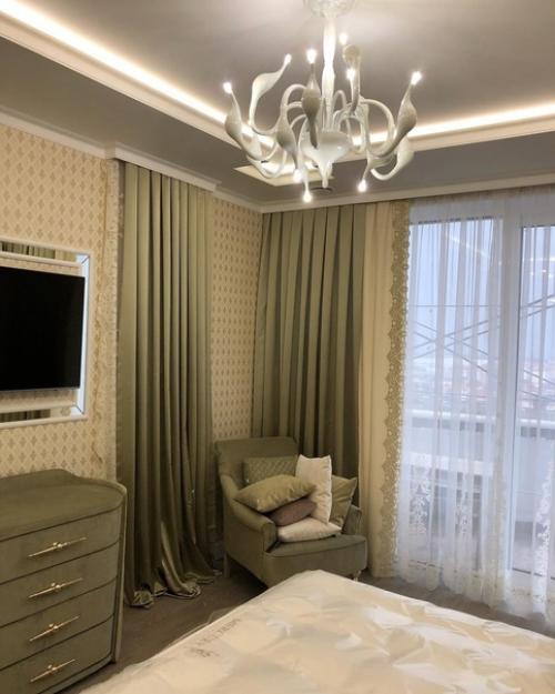 Показываю как мы оформили свою спальню. 01