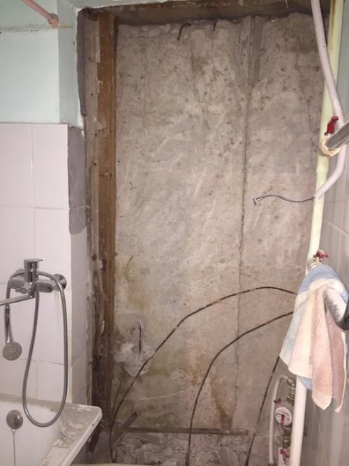 Сделали ремонт в ванной. 01