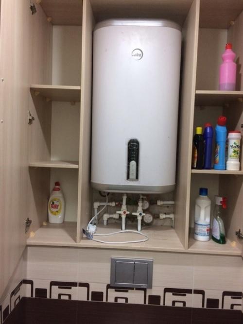 Сделали полный ремонт санузла. 05