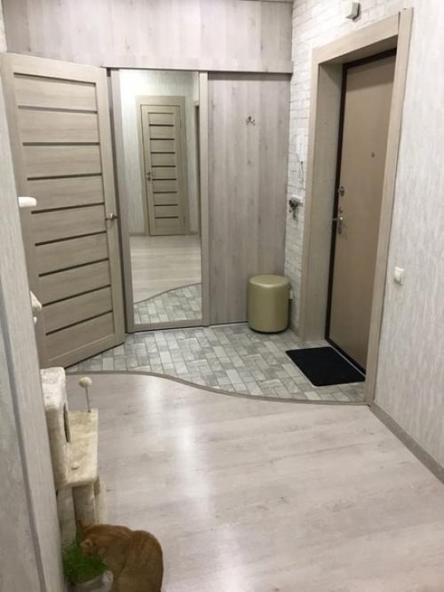 Наша двушка сказать оформленная по последней моде так. 07