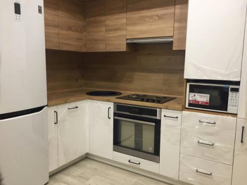 Делали ремонт в нашей новой квартирке с мужем.