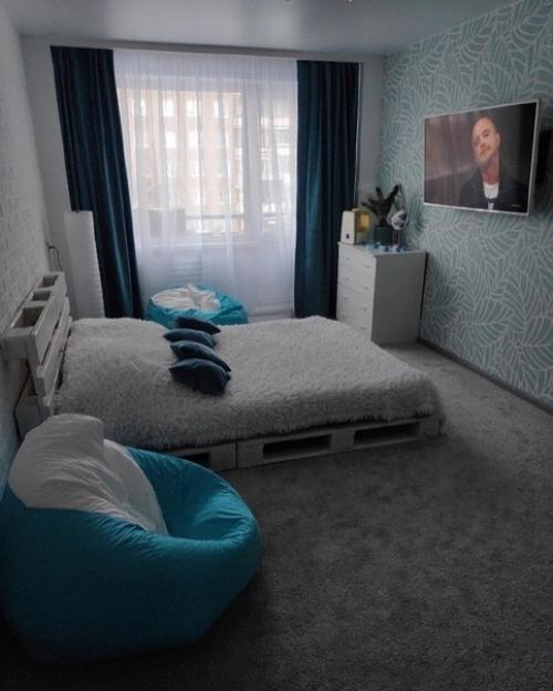 Ремонт в нашей спальне.