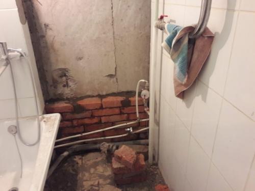 Сделали ремонт в ванной. 02