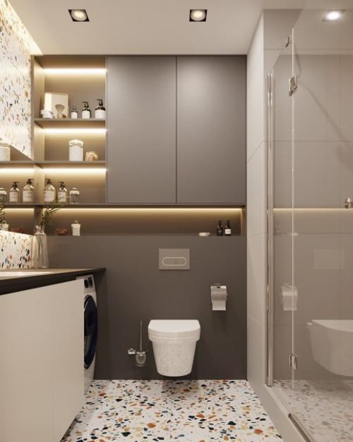 Дизайн совмещенного санузла. 02