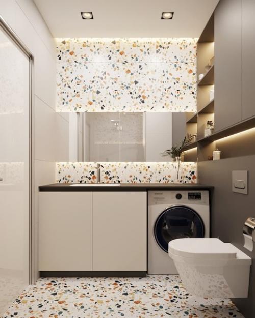 Дизайн совмещенного санузла.