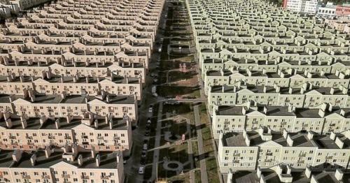 Микрорайон в городе Самаре. 01