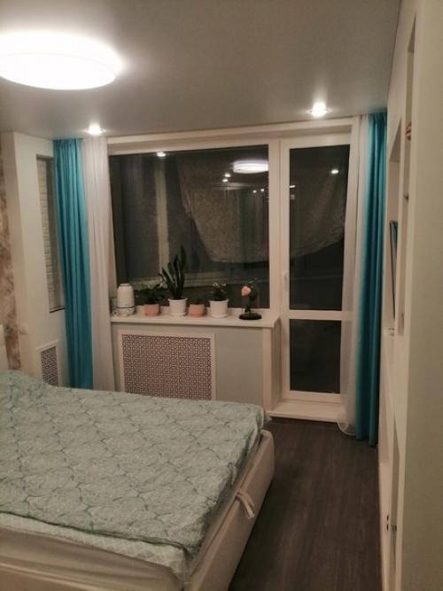 Сделали с мужем ремонт в нашей спальной комнате. 03