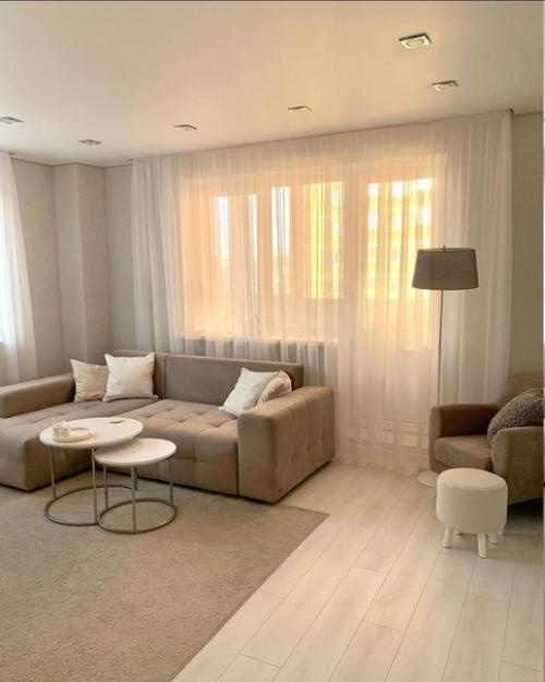 Площадь этой чудесной квартиры 80 квадратов.