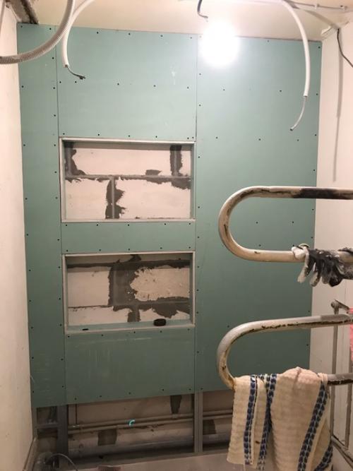 Вот такая ванная получилась комната у меня. 01