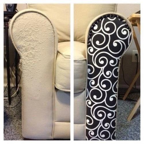 Когда в доме живут кошки, то за частую мебель подвергается нападкам и приходит в негодность. 01