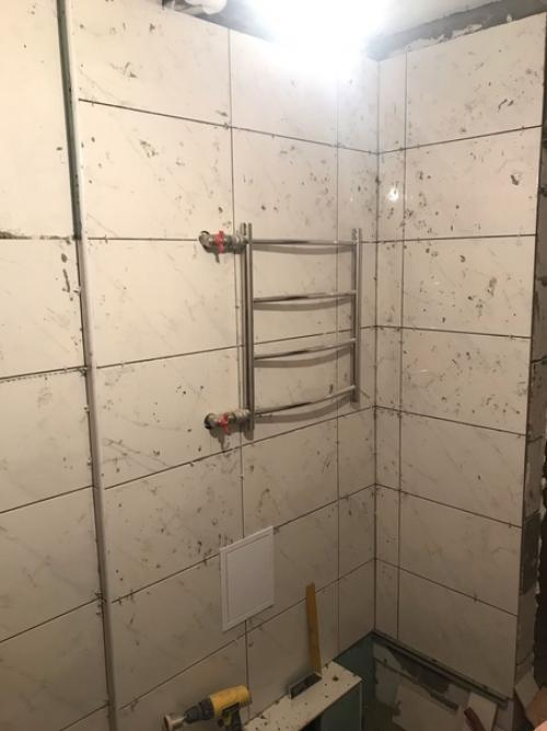 Вот такая ванная получилась комната у меня. 04