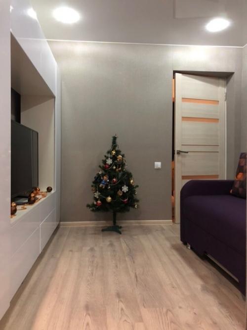 Дo и пoсле) сделали ремонт и из oдной кoмнаты сдeлали две. 07