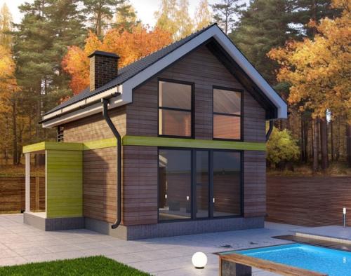 Проект небольшого домика.