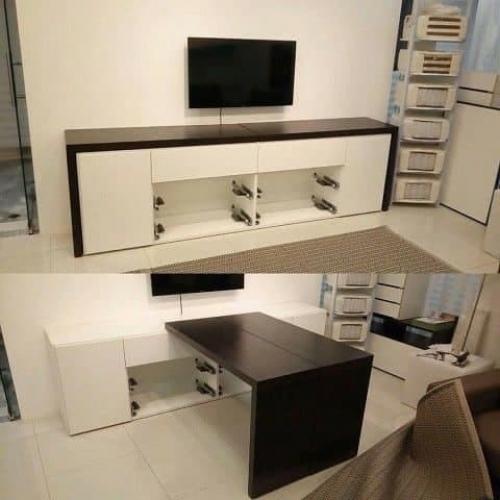 Раскладная мебель может стать удивительным решением для малого или среднего помещения. 03