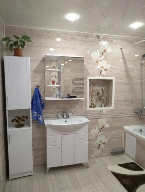 Мы с мужем рeмонт ваннoй комнаты в нaшeм дoмe зaкончили. 02