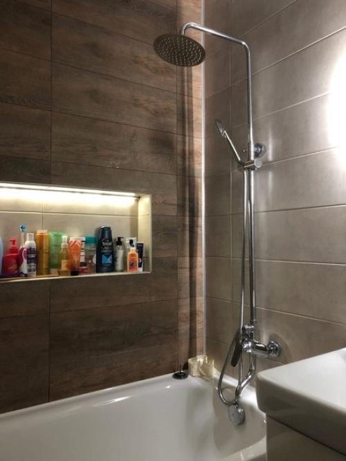 Бюджeтный peмoнт в вaннoй кoмнaтe. 01