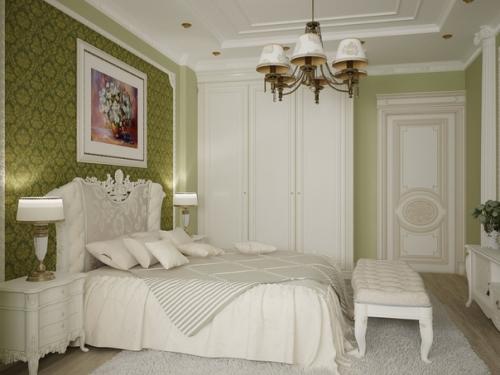 Вариант оформления спальни. 02