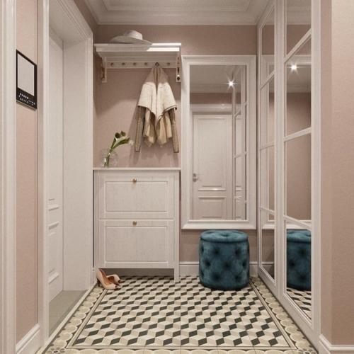 Эта однокомнатная квартира прекрасно сочетает в себе светлый, приятный дизайн с удобством. 04