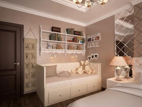 Дизайн - проект интерьера спальни. 02