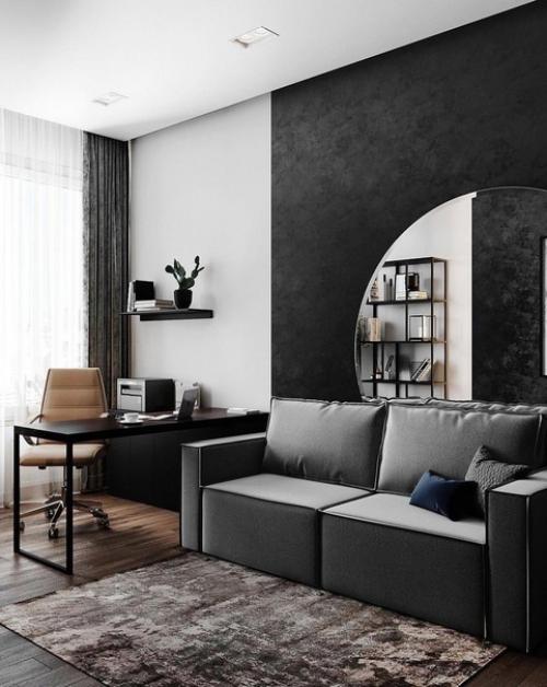 Организация комнаты для работы в своем доме - это современный и практичный способ удобства. 03